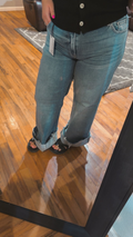 Medium Wash Flare Leg