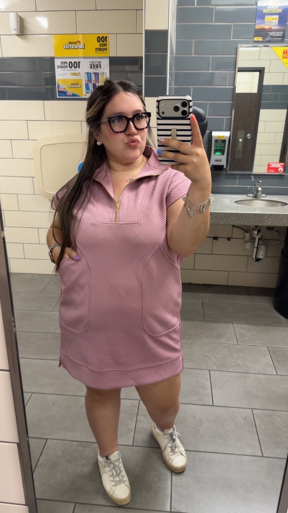 Quarter Zip Dress