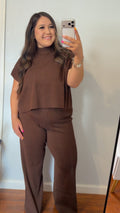Chocolate Sweater Set