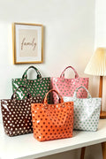 PRE ORDER Polka Dot Tote Bag